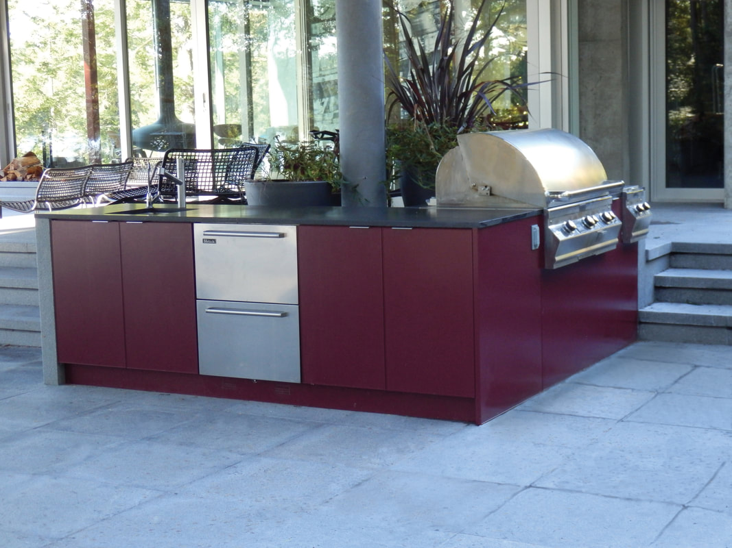 Top 3 Countertops for Outdoor Kitchens - The Cabinet Studio (Canada) Inc.